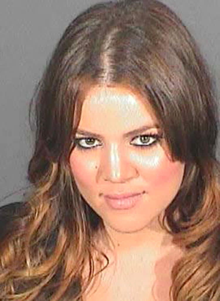 Kardashian Khloe Mug Shot