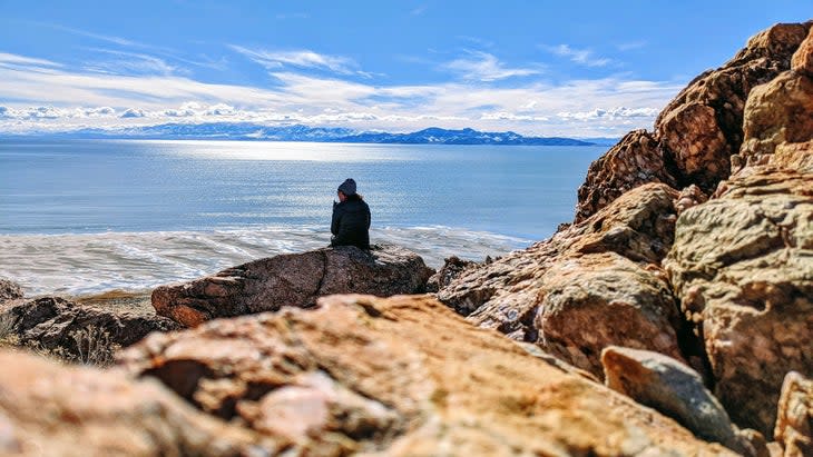 <span class="article__caption">Antelope Island, Utah: water, mountains, and wildlife viewing.</span> (Photo: Paul Jewkes/Unsplash)