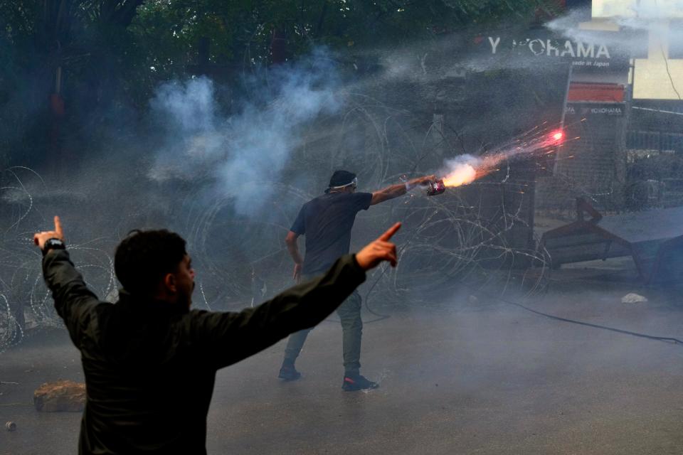 Clashes have occurred between Hezbollah and Israel on the Lebanese border in recent days (Copyright 2023 The Associated Press. All rights reserved)