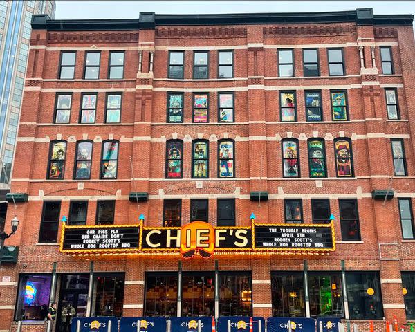 <p>Chief's on Broadway/Instagram</p> Chief's on Broadway in Nashville, Tennessee