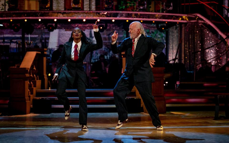 Bill Bailey and Oti Mabuse