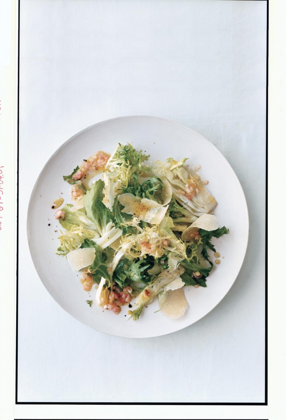 Fennel, Frisée, and Escarole Salad