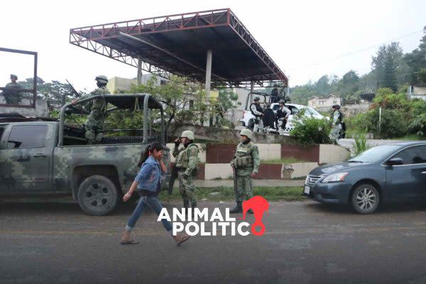 Operativo de seguridad en Chiapas tras enfrentamientos.