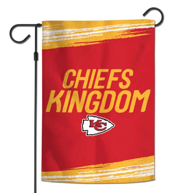 Kansas City Chiefs Welcome Home Decorative Garden Flag Double Sided Banner