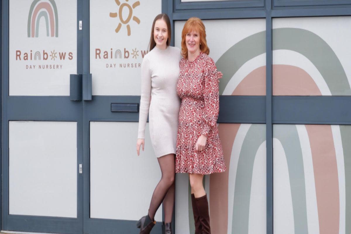 A mother and daughter duo have set up a new day nursery in Diss <i>(Image: Rainbows Day Nursery)</i>