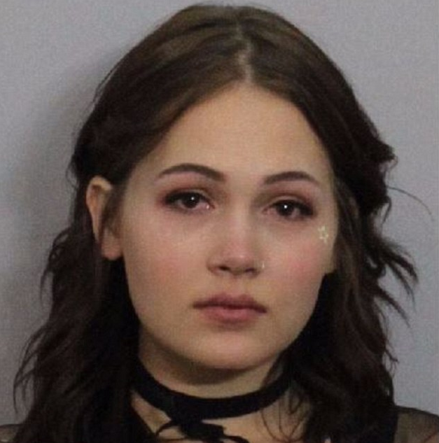 Disney star Kelli Berglund was arrested at Coachella in 2016. (Photo: Indio PD)