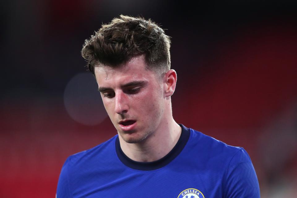 <p>Mason Mount helped Chelsea through to the Champions League semi-finals in Seville</p> (Getty Images)