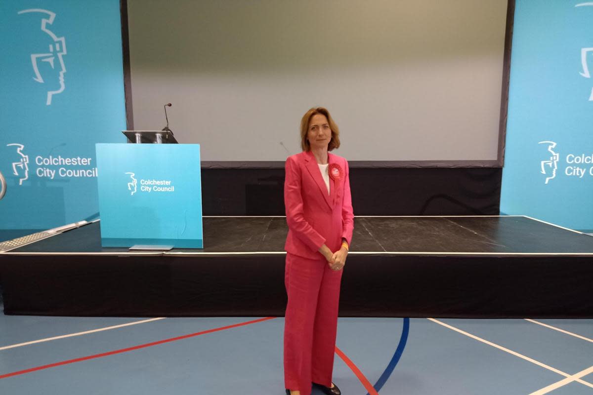 Elected - Pam Cox is new MP for Colchester <i>(Image: Newsquest)</i>