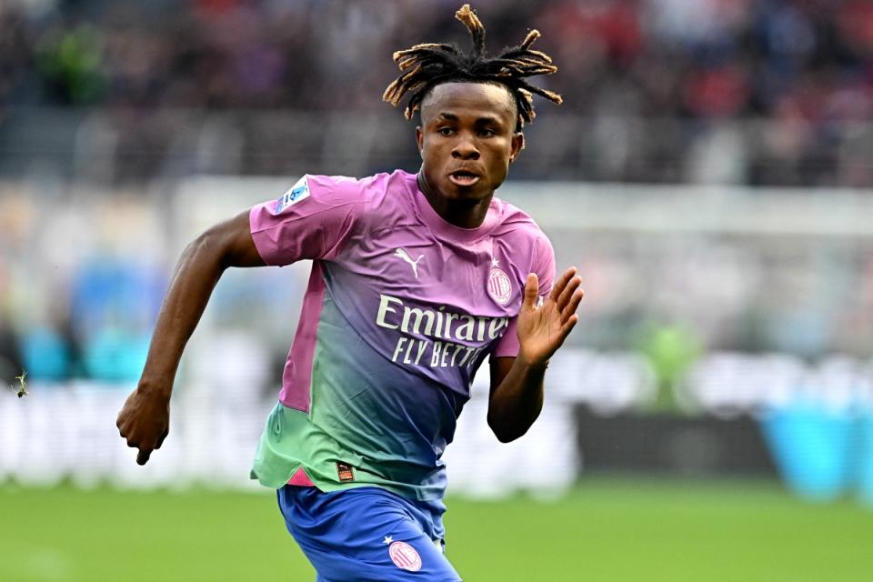Video: Milan winger Chukwueze attends charity tournament in Nigeria