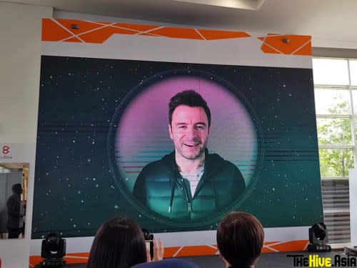 Westlife frontman Shane Filan saying hi to Malaysian media via video message.