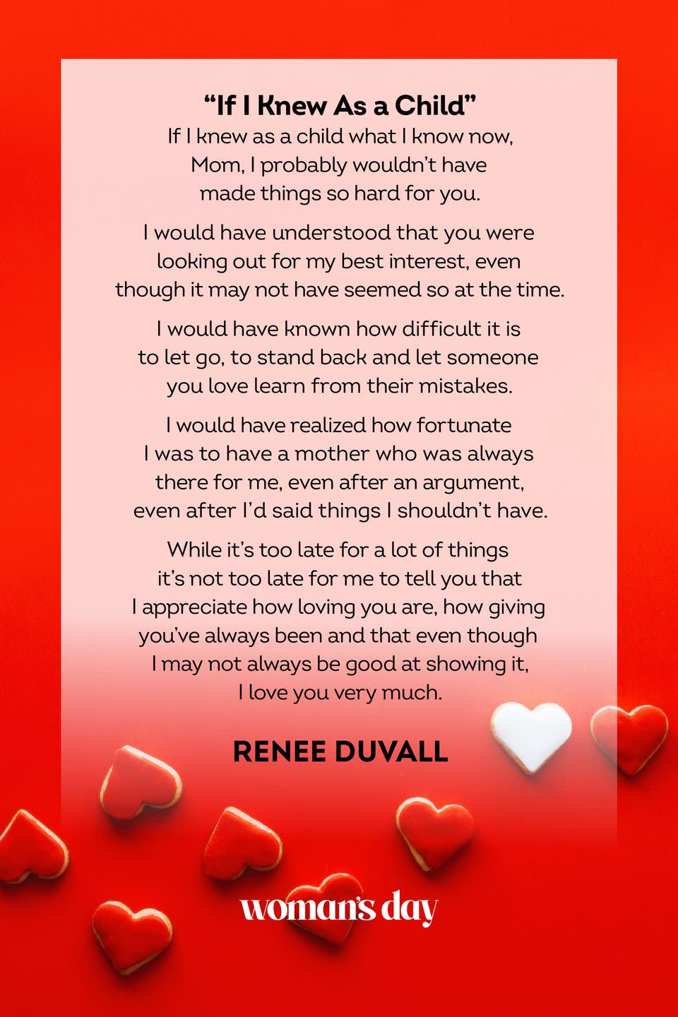 mothers day poems renee duvall
