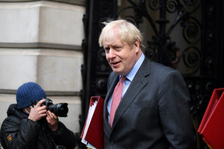 Le Premier ministre britannique Boris Johnson, le 8 décembre 2020 à Londres (photo d'illustration) - DANIEL LEAL-OLIVAS © 2019 AFP