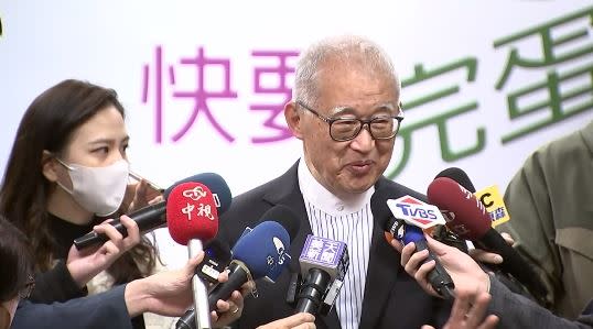 王建煊今舉辦參選總統記者會，再度強調要「和平統一救台灣」