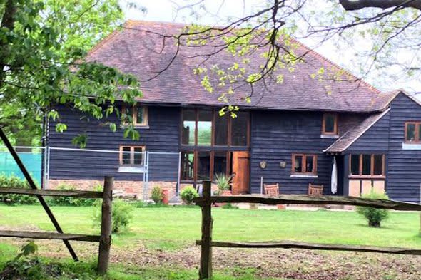 The McArthur's converted barn.