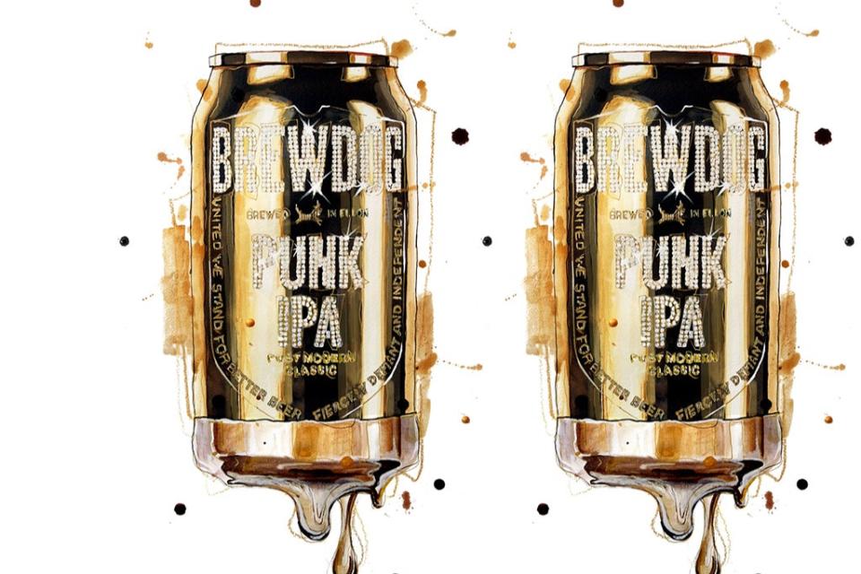 BrewDog has launched a new diamond-encrusted gold can promotion    (BrewDog)