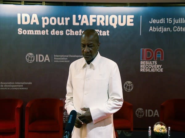 Detained Guinean President Alpha Conde. (Photo Credit - Reuters)