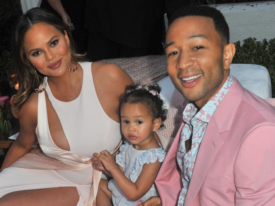 Chrissy Teigen, John Legend, Luna Legend