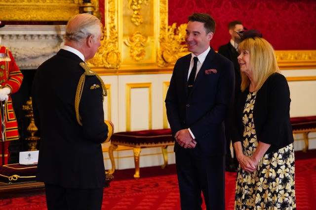 Investiture at St James’s Palace