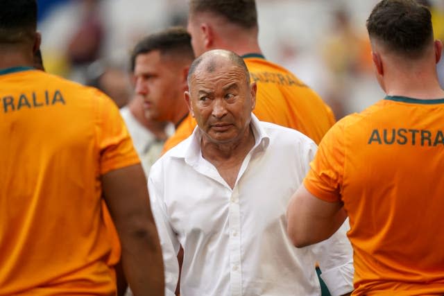 Eddie Jones experienced a torrid World Cup as Australia head coach