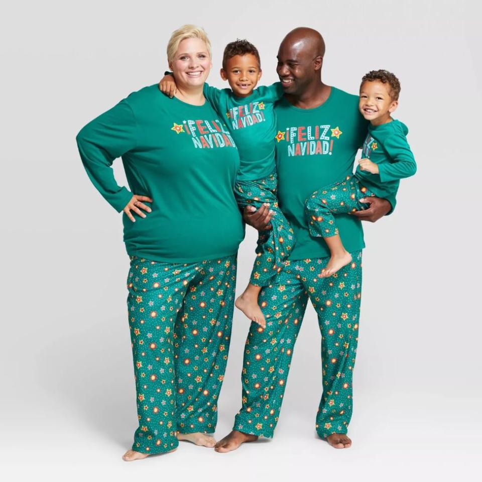 Shop the <a href="https://fave.co/2PKj7yb" target="_blank" rel="noopener noreferrer">set for the whole family</a> (including babies <i>and</i>&nbsp;&nbsp;<a href="https://fave.co/36nAZW5" target="_blank" rel="noopener noreferrer">fur babies</a>) at Target.