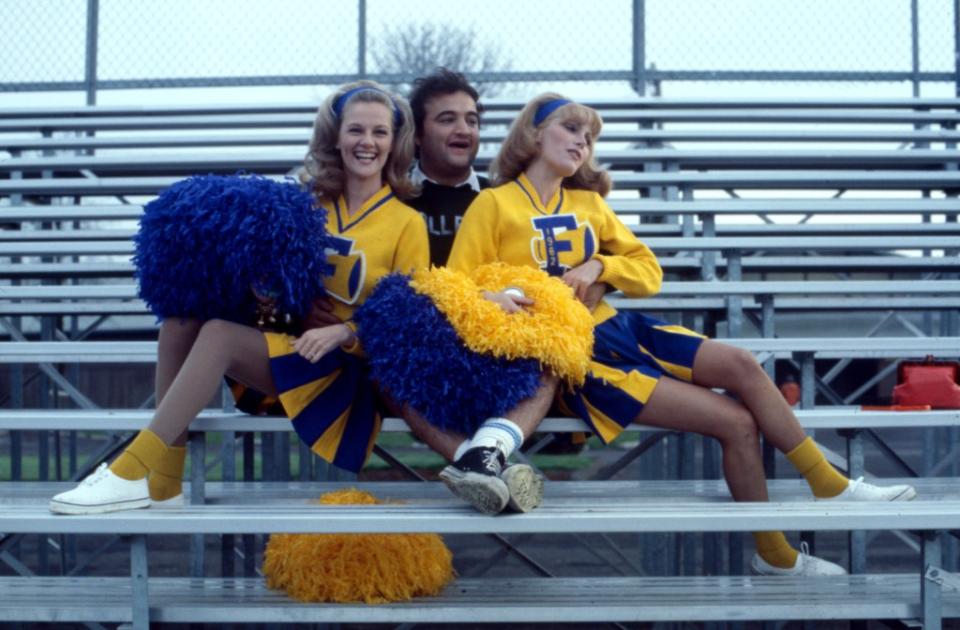 Belushi in the 1978 comic hit “National Lampoon’s Animal House,” which helped make him famous. ©Universal/Courtesy Everett Collection