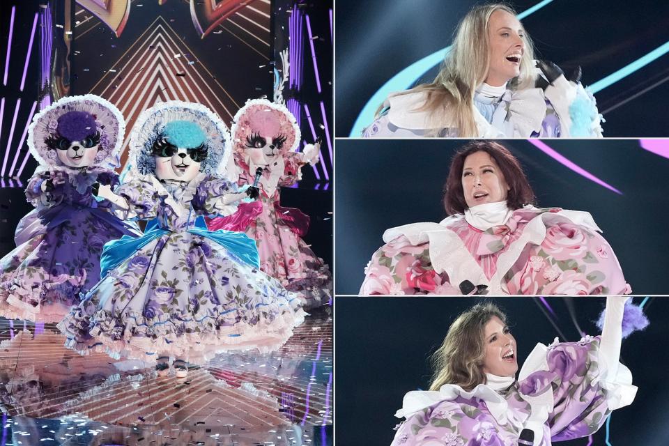 THE MASKED SINGER: Wilson Phillips in the “2 hour Epic Season Finale Part 1 and 2” episode of THE MASKED SINGER airing Wednesday, Nov. 30 (8:00-10:00 PM ET/PT) on FOX. © 2022 FOX Media LLC. CR: Michael Becker / FOX.