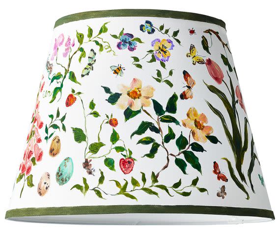 Carson Downing Botanical lampshade design by Inslee Fariss.