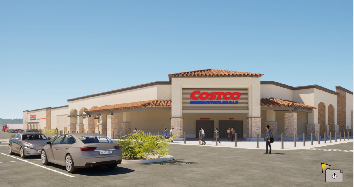 Costco Wholesale is planning a Camarillo location, depicted in a rendering, near Home Depot on West Ventura Boulevard.
