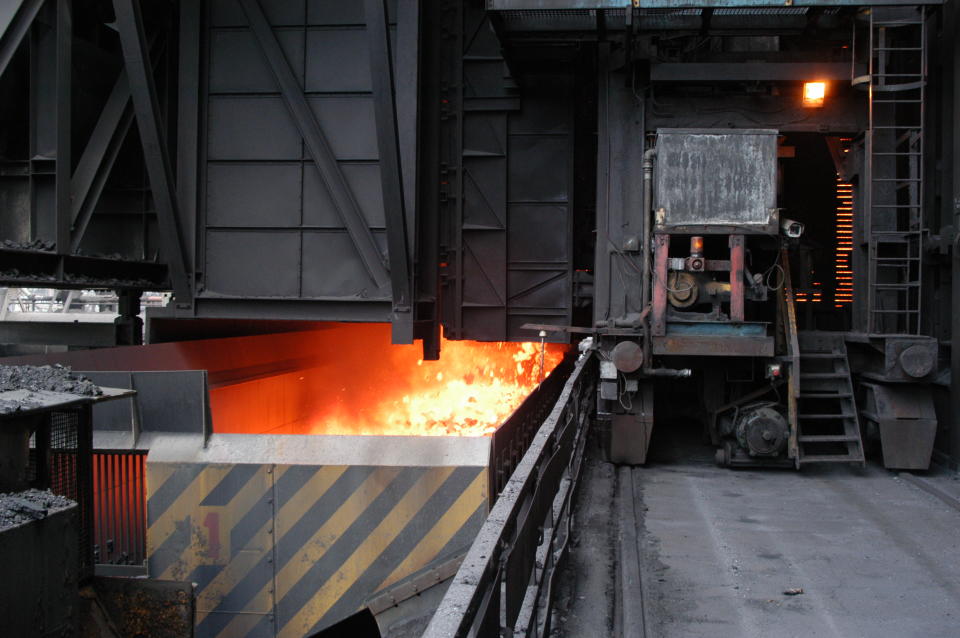 Tata said the condition of its coke ovens had worsened, making operation ‘untenable’ (Tata Steel UK/PA)