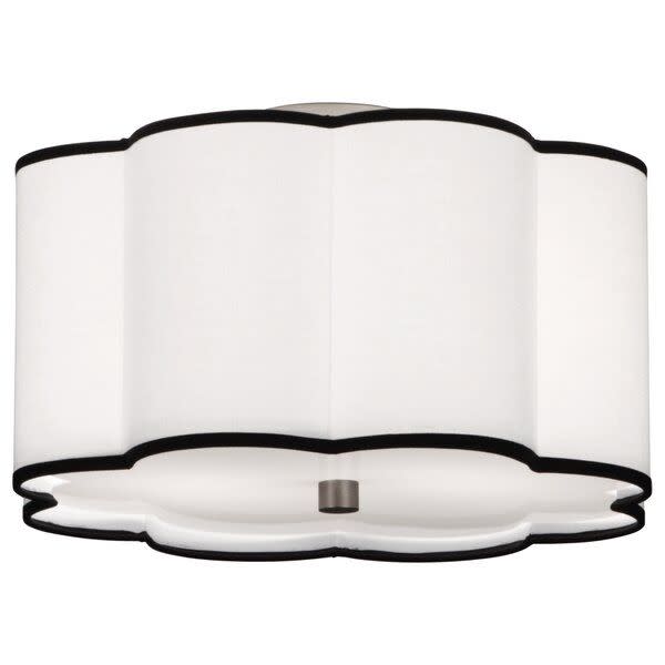 Axis 2 - Light 16" Shaded Geometric Flush Mount