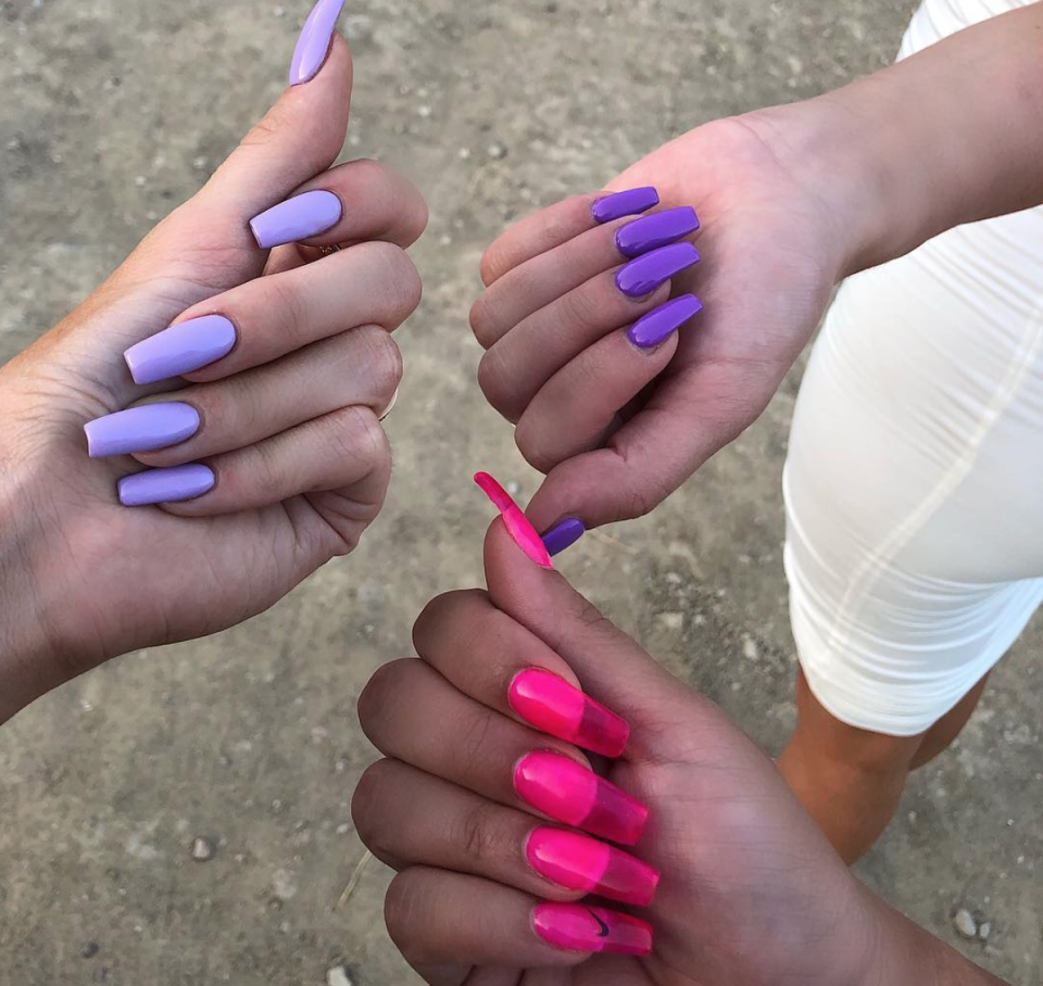 Kylie Jenner's Squad Nails