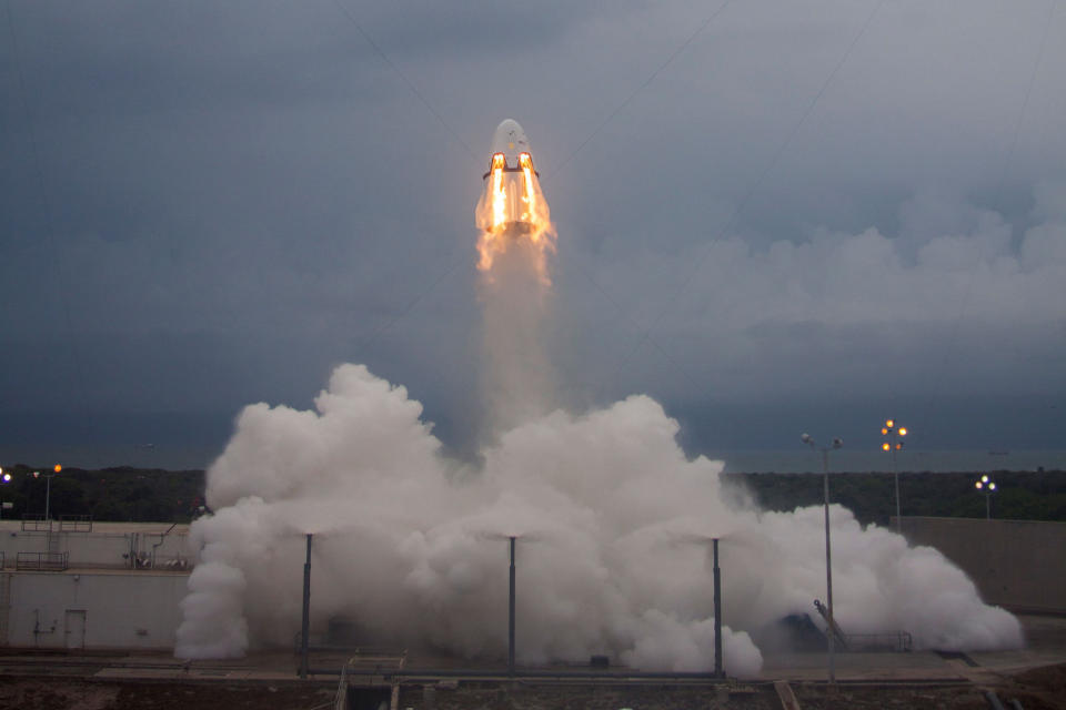 SpaceX Crew Capsule Test