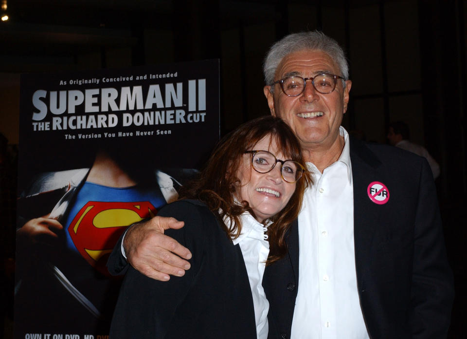 Margot Kidder and Richard Donner at the The Director's Guild Theater in West Hollywood, CA (Photo by Albert L. Ortega/WireImage)