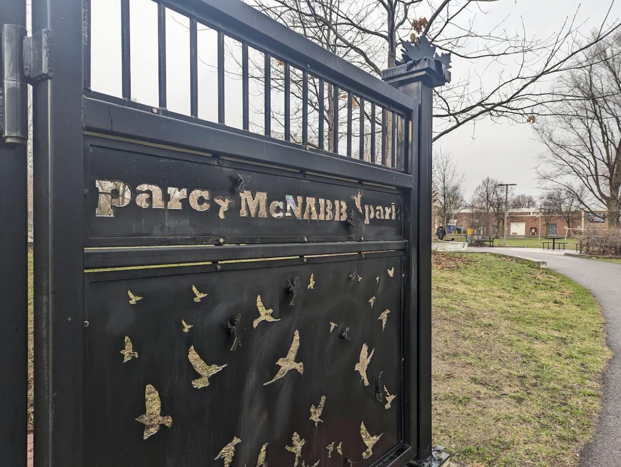 Ottawa police are investigating after a 16-year-old boy was found with serious injuries at McNabb Park Friday night and later died in hospital. (Jean-Sébastien Marier/Radio-Canada - image credit)