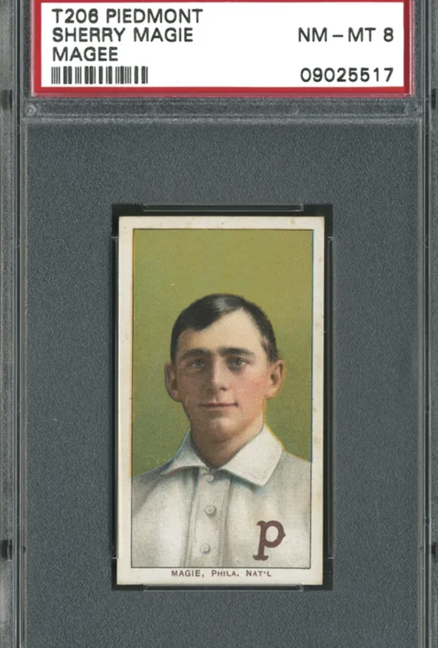 An image of a Sherry Magee card.