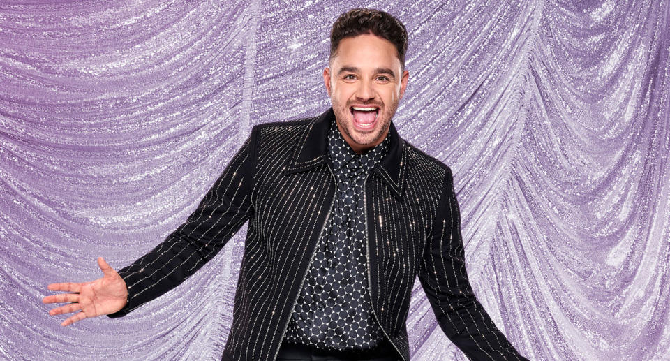 Adam Thomas is taking part in Strictly Come Dancing 2023. (BBC)