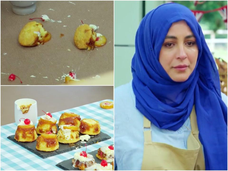 Bake Off dropped cakes