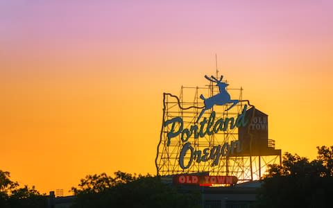 The Amtrak Cascades train links Vancouver to Portland in nine hours - Credit: GETTY