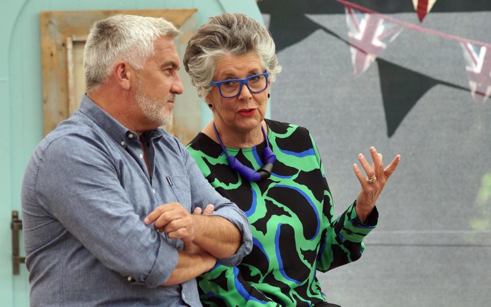 Prue Leith and Paul Hollywood