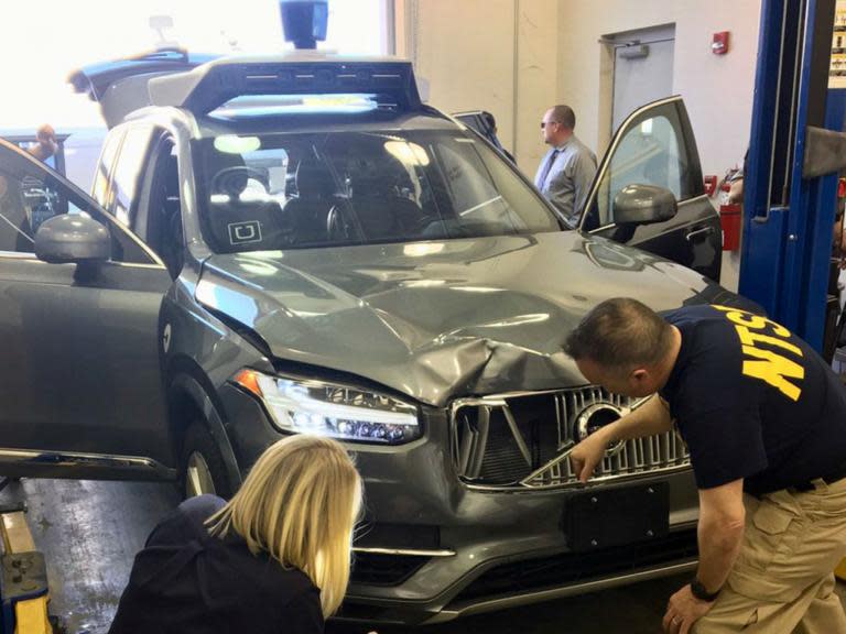 Self-driving Uber's automatic emergency brake was switched off before fatal crash, report says