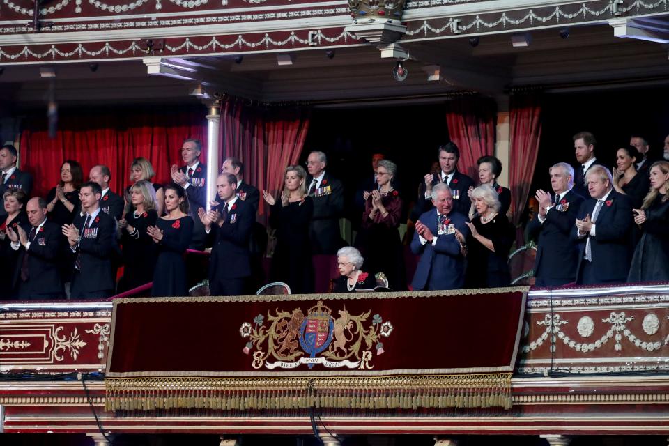 remembrance service royals