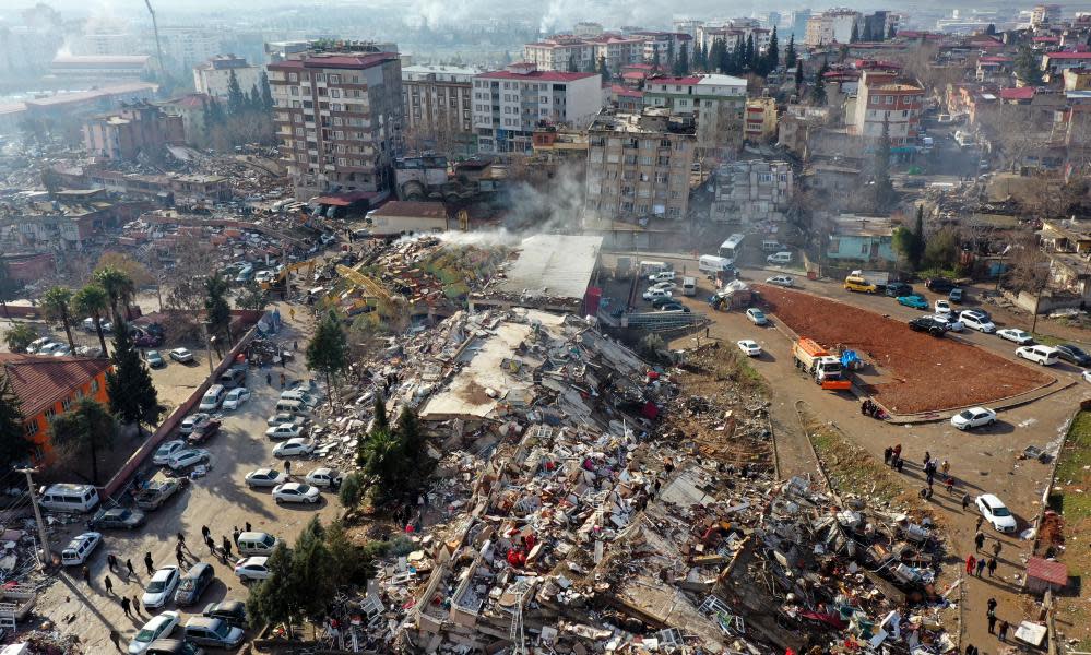 <span>Photograph: Anadolu Agency/Getty Images</span>