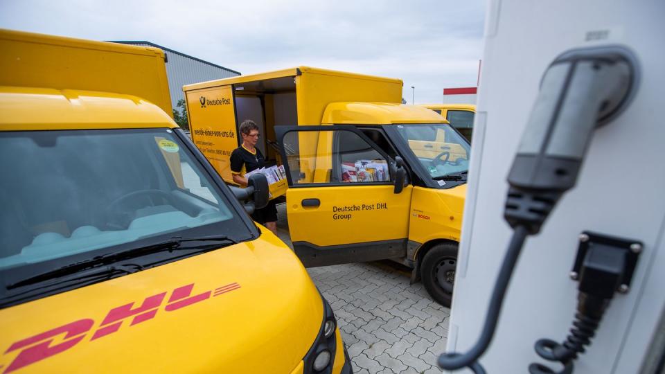 Saubere(re) Post: Ein elektrisch angetriebener Pakettransporter «Streetscooter».