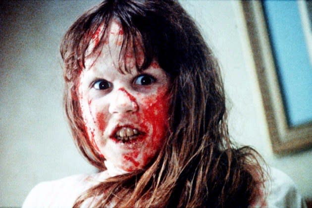 THE EXORCIST, Linda Blair, 1973. (c) Warner Bros./ Courtesy: Everett Collection. - Credit: © Warner Bros. Pictures/Everett Collection