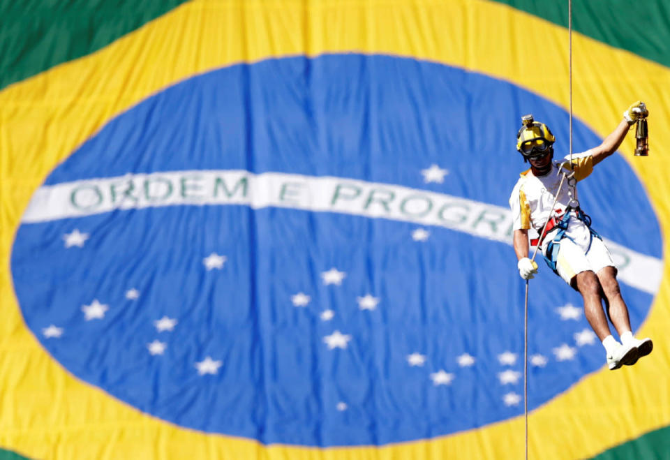 Brazil’s Olympic torch relay