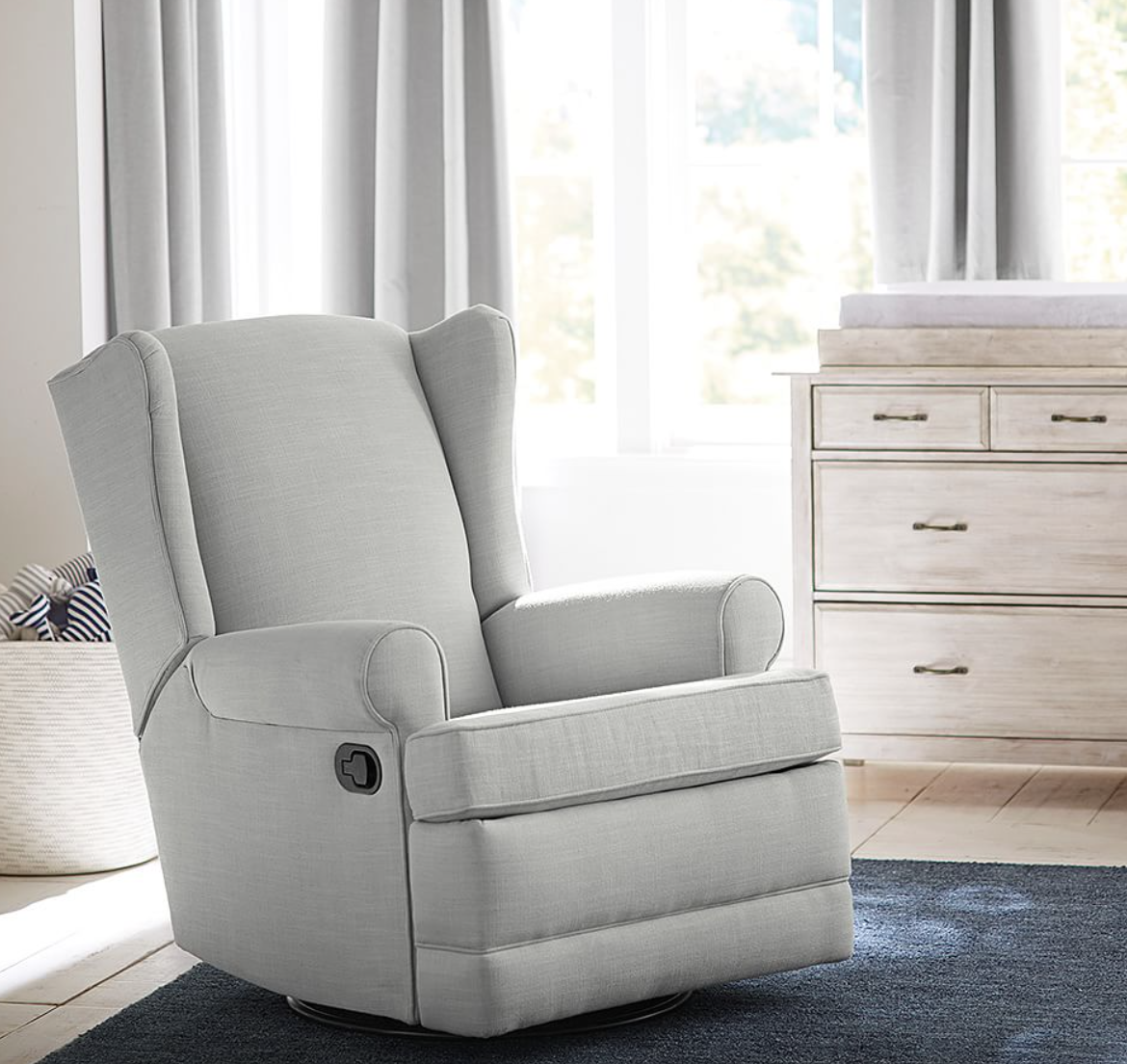 <p><a href="https://go.redirectingat.com?id=74968X1596630&url=https%3A%2F%2Fwww.potterybarn.com%2Fproducts%2Fwingback-glider-recliner%2F&sref=https%3A%2F%2Fwww.womansday.com%2Fhome%2Fdecorating%2Fg46564393%2Fbest-recliners%2F" rel="nofollow noopener" target="_blank" data-ylk="slk:Shop Now;elm:context_link;itc:0;sec:content-canvas" class="link rapid-noclick-resp">Shop Now</a></p><p>Wingback Glider & Recliner</p><p>potterybarn.com</p><p>$1549.00</p><span class="copyright">Pottery Barn</span>