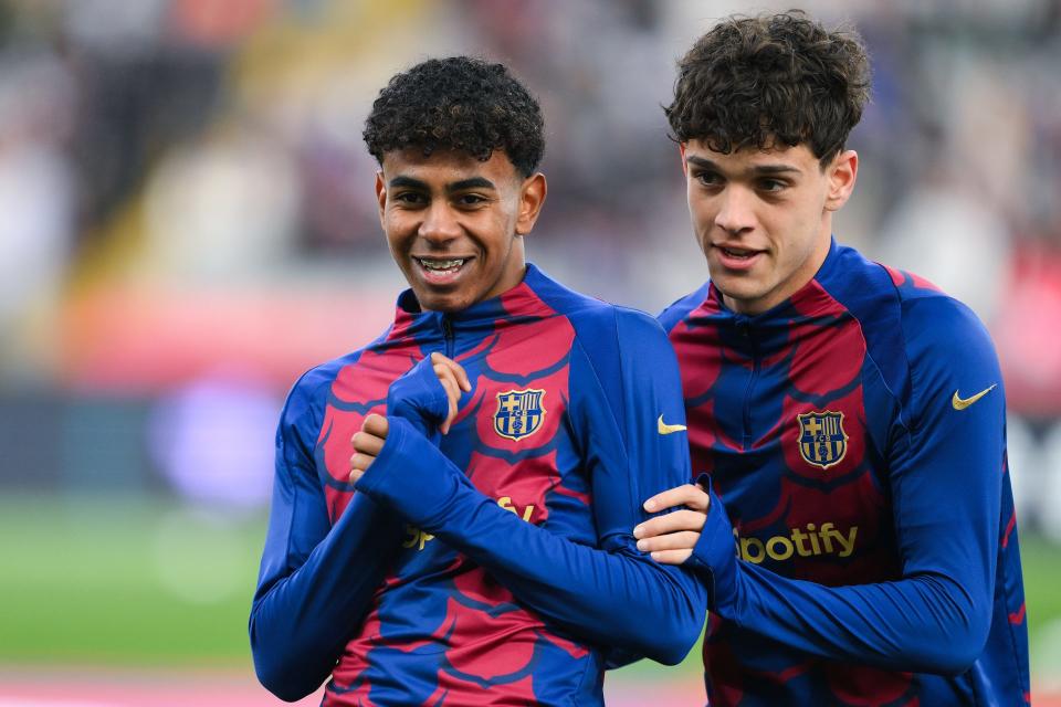 Barcelona starlet aims a dig at France star for taunting Lamine Yamal – ‘A lot of talk;