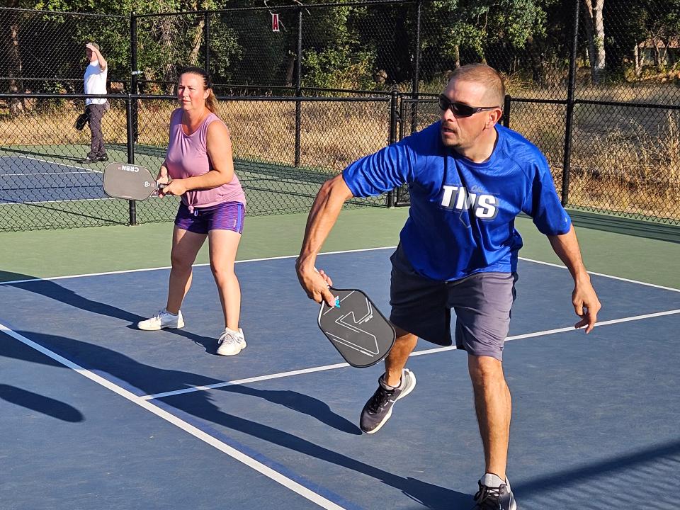 Pickleball is a social game and many a relationship has been created thanks to the sport, both on and off the court.