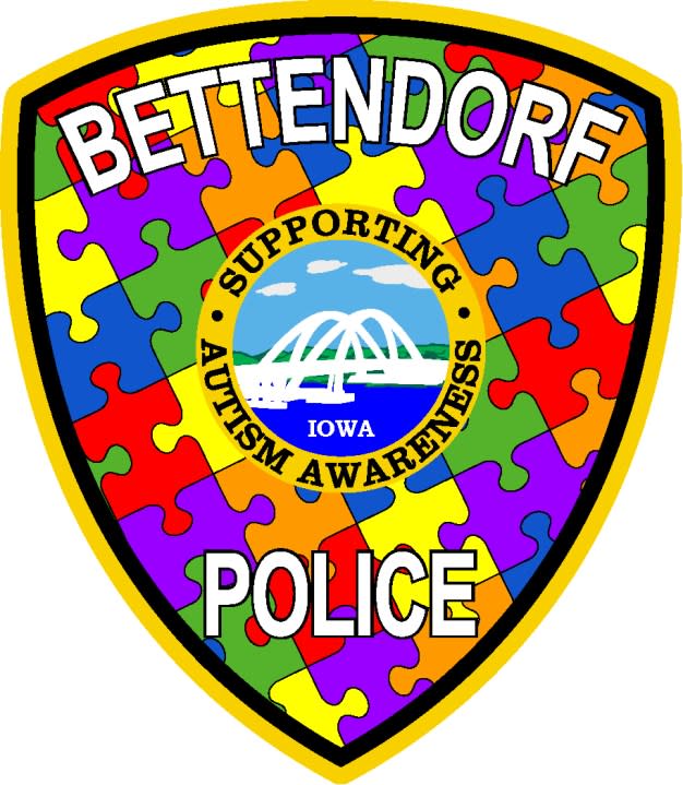 2024 Autism Patch (Bettendorf Police Department)