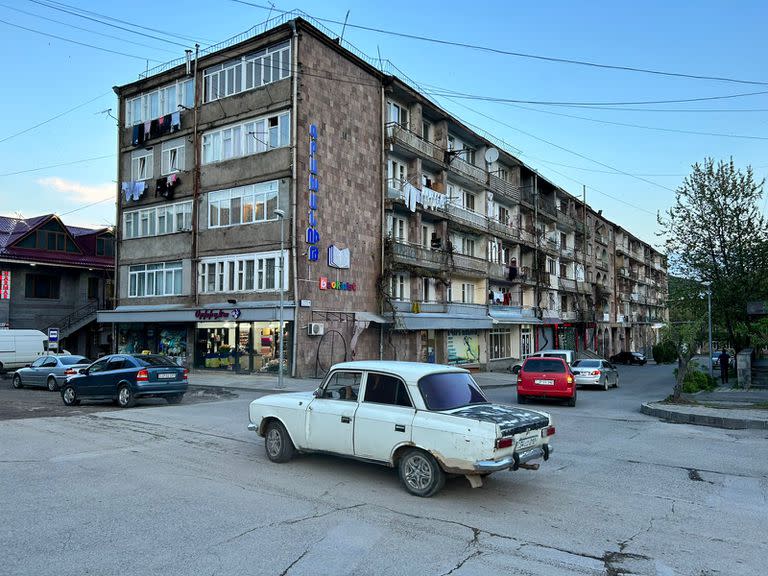 La ciudad de Goris, en el sur de Armenia